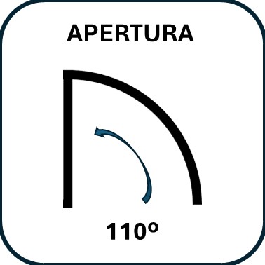 APERTURA 110º