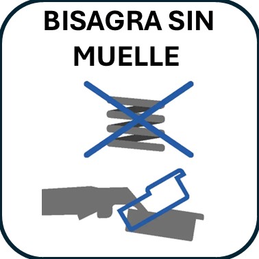 BISAGRA SIN MUELLE