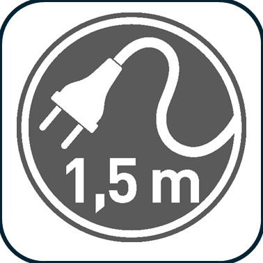 PROVISTO DE CABLE DE 1,5 MTS