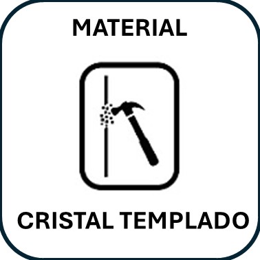 MATERIAL CRISTAL TEMPLADO