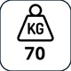 70 kg
