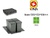 9XL SISTEMA CUBO RECICLAJE CON BASE Y TAPA 310 mm 279/424 mm 399/490 mm 11L+11L CUBOS+BASE+TAPA 400 mm