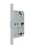 AGB POLARIS WAVE PICAPORTE MAGNETICO PARA PUERTA BATIENTE BLANCO OPACO 60 MM BAÑO Y PASO