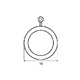 ANILLA TUBO CT03 CROMO BRILLO 8 40 58 1