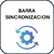 BARRA 1200MM SINCRONIZACION PUSH