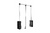 BARRA EXTRAIBLE GAS COLGAR DOBLE EXTENSIBLE GRIS/NEGRO 875MM 875-1200mm ACERO/ABS