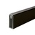 BARRA RECTANGULAR 30X12 CON GOMA ANTIDESLIZANTE ALUMINIO NEGRO MATE BARRA 30X15 MM ALUMINIO 2 MTS