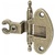 BISAGRA CAZOLETA DECORATIVA ALMAGRO D:35 CUERO