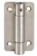 BISAGRA PLANA CABINA SANITARIA CON Y SIN MUELLE INOX 90 mm 52 mm BISAGRA CON MUELLE 1
