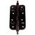 BISAGRA SEGURIDAD CON REMATE CANTO REDONDO BS15 150x80mm NEGRO 15 80 REDONDO 3 MM 196 ACERO 1