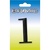 BLISTER NUMEROS LATON 0-9 NM1 100mm LATON NEGRO 10 100 170 LATON 1