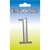 BLISTER NUMEROS LATON 0-9 NM1 100mm LATON NIQUEL SATINADO 10 100 170 LATON 1