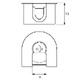 CAJA D:20 EXCENTRICA TABLERO 15/16 ZINCADO+PERNO6X11MM NIQUEL 13 20 22 100