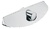 CARA LATCH TIRADOR CERRADURA BOTON PRESION CROMO BRILLO TIRADOR PULSADOR CENTRAL 32 MM ZAMAK 128X35MM 1