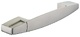 CARA LATCH TIRADOR CERRADURA BOTON PRESION CROMO MATE TIRADOR PULSADOR EXTERIOR 96 MM 160X22MM 1