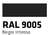 CERAS BLANDAS RAL9005 R-9005 NEGRO 1 UNIDAD