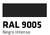 CERAS BLANDAS RAL9005 R-9005 NEGRO 1 UNIDAD