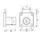 CERRADURA TAQUILLA CM14 26mm MK1 CROMO BRILLO CROMO BRILLO 36 40 CERRADURA 40 SERIE MK2 1