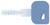 CERRADURAS MUEBLE SERIE 26 ACCESORIOS AZUL MEDIO LLAVE GRAN MAESTRA MK1-M1 ACERO