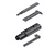 COLUMNA DESPENSA FRONTAL EXTRAIBLE VS TAL LARDER PLANERO ANTRACITA SET GUIAS 400X460MM 450MM JUEGO