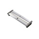 CUBERTERO ALBERTI ADAPTABLE DE PLASTICO ANTRACITA Y ACCESORIOS PORTAROLLO 94 1200 MM ACERO INOX 390
