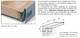 CUBERTERO MODULAR MADERA HAYA COLOMBO HAYA 50 MM c36mm regletadeajustecajonmetalicoymadera 471mm