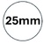 DIAMETRO 25 MM