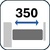 F=350