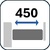 F=450