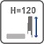 H=120