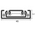 JUEGO GUIA TELESCOPICA SOFT CLOSE GC07 45MM ZINCADO ZINCADO 12,7 45 350 ACERO 1
