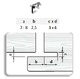 JUNTA EPDM GOMA TERMO ACUSTICA EXTRUSIONADA ESTANQUEIDAD VENTANAS 7:8 BLANCO 2,5 3 6 200 MTS