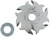 LAMELLO ACCESORIOS HERRAMIENTA CLASSIC X Y TOP 21 DISCO METAL DURO CON ARANDELA SEPARACION CLASSIC X F 100X4X22 MM Z6 3+3 CON DIENTES ALTERNOS SIN CUBO
