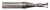LAMELLO CLAMEX HERRAMIENTA CNC CNC FRESA HELICOIDAL P14 F MD Integral 12 × 40 L = 80 mm