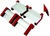 LAMELLO JUEGO ABRAZADERAS 4 PERFILES Z ALUMINIO 120 mm