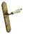 MANILLAS MOD. PINO ZAMAK/PORCELANA PORCELANA CRAQUELE BEIGE/BRONCE ENVEJECIDO porcelanacraquelebeige 245x44mm