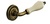 MANILLAS MOD. PINO ZAMAK/PORCELANA PORCELANA CRAQUELE BEIGE/BRONCE ENVEJECIDO porcelanacraquelebeige d52mm