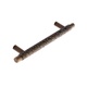MANOR TIRADOR ASA PATRÓN DIAMANTES GRABADO LATON ANTIGUO 39 MM 128 MM 182X14 MM SIN PLACA