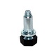 NIVELADOR REGULABLE NV03 GAEL M6x17mm BLANCO NEGRO 12,5 125 31 25