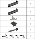OPK E-SPACE W MINIMAL POCKET ENTREMUROS ACCIONAMIENTO ELECTRICO PARA PUERTAS CORREDERAS MADERA NEGRO kit accesorios puerta madera 100KG