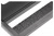 PASACABLES MERIDA ALUMINIO NEGRO 24 MM 80X160MM