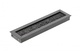 PASACABLES MERIDA HAIR ALUMINIO NEGRO 20 mm 170X41MM 45X180MM