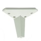 PATA MUEBLE CUADRADA Y NIVELADOR PT21 100x20mm BLANCO 100 100 PATA MUEBLE CUADRADA PT21 100x20mm BL 100 4