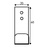 PERCHA SIMPLE PER12 INOX INOX 27 20 60 ACERO INOXIDABLE 4