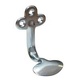 PERCHA TREBOL PER4 80x65mm ZINCADO 65 48 80 25