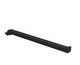 SISTEMA TRIGA SLIM ESTANTE COLGANTE PARED NEGRO MATE NEGRO MATE GANCHO PORTASARTEN 15 MM 10 170 MM