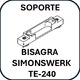 SOPORTE BISAGRA SIMONSWERK TE-240