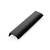 TIRADOR EDGE STRAIGHT ALUMINIO NEGRO CEPILLADO 160MM 200MM