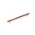 TIRADOR MOD. ARA W ZAMAK/MADERA NOGAL/EFECTO INOX 32 mm 160 MM 200X15MM