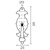 TIRADOR PENDULO VERTICAL TRM26 NEGRO NEGRO RUSTICO 15 25 65 ACERO 1